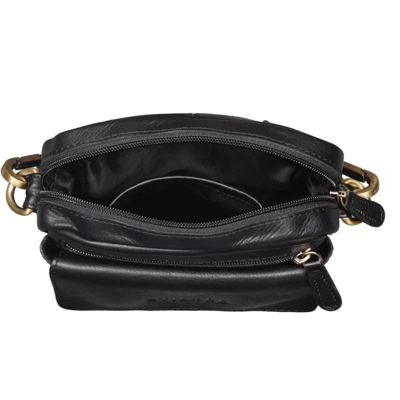 "Jerry" Kleine Ledertasche Männer Vintage