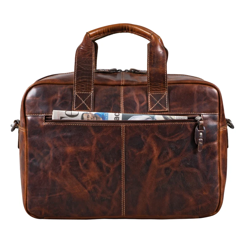 "Anouk" Vintage Umhängetasche Leder Gross