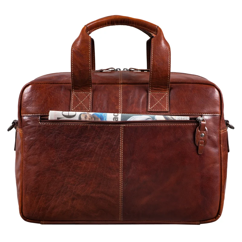 "Anouk" Vintage Umhängetasche Leder Gross