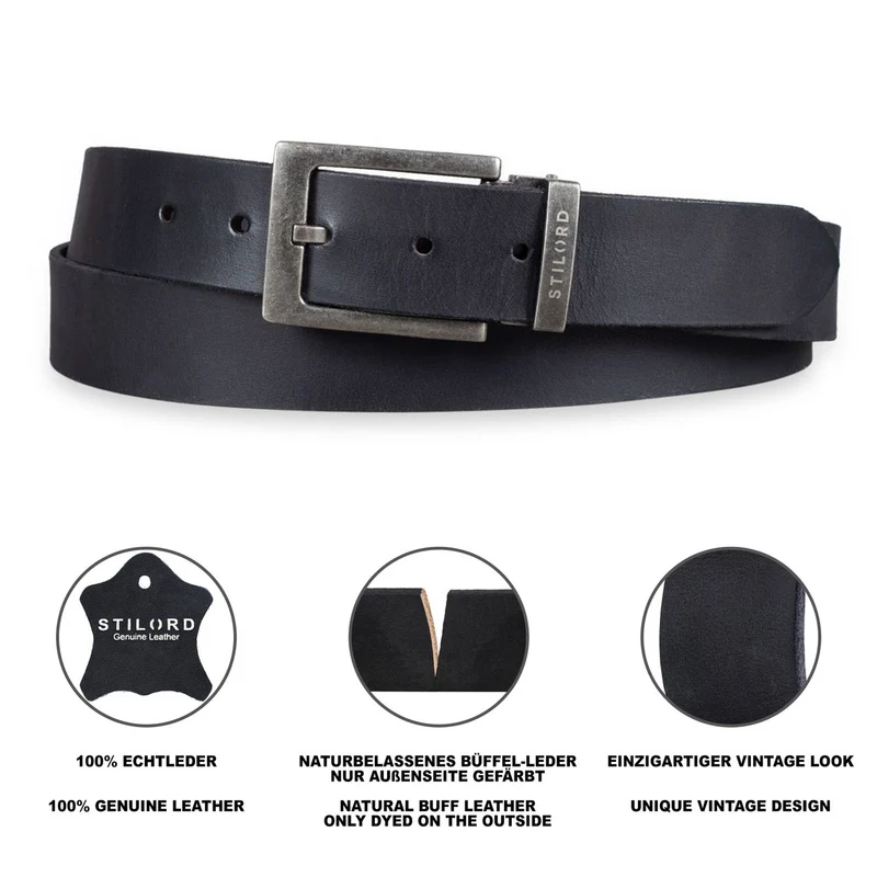 Ledergürtel Universal Kürzbar Herren Damen