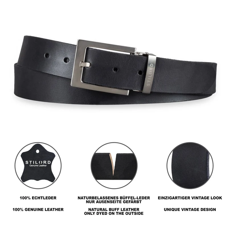 Ledergürtel Universal Kürzbar Herren Damen