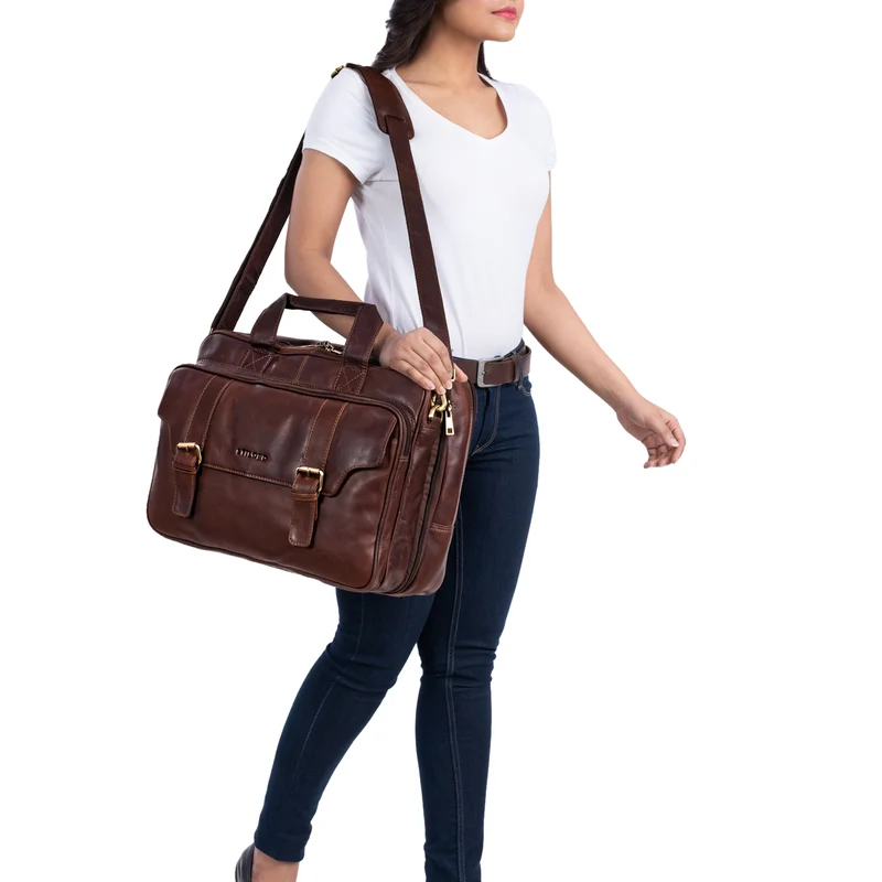 "Valencia" Lehrertasche Leder Damen