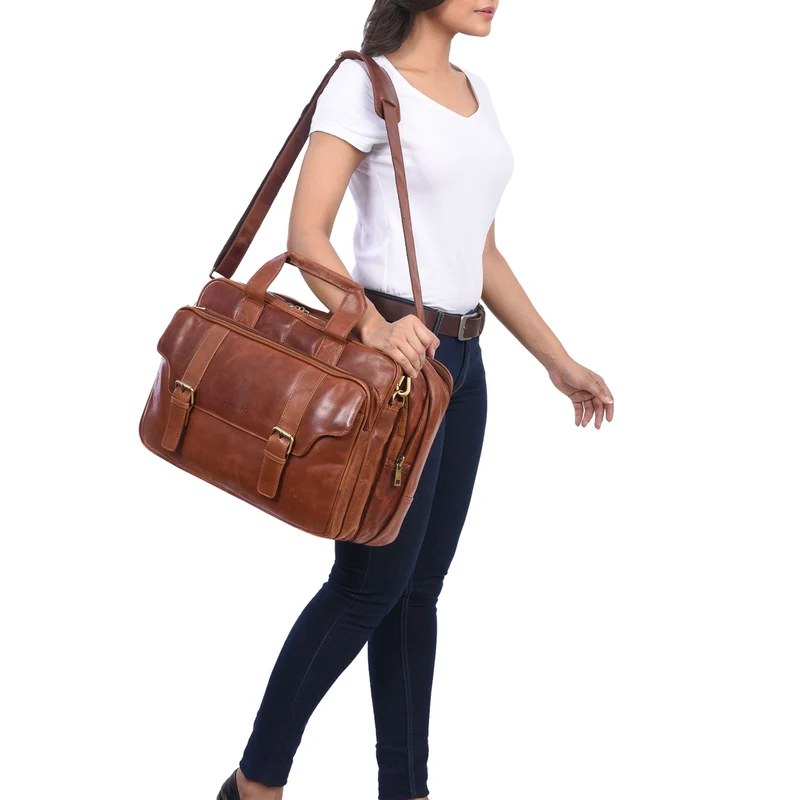"Valencia" Lehrertasche Leder Damen