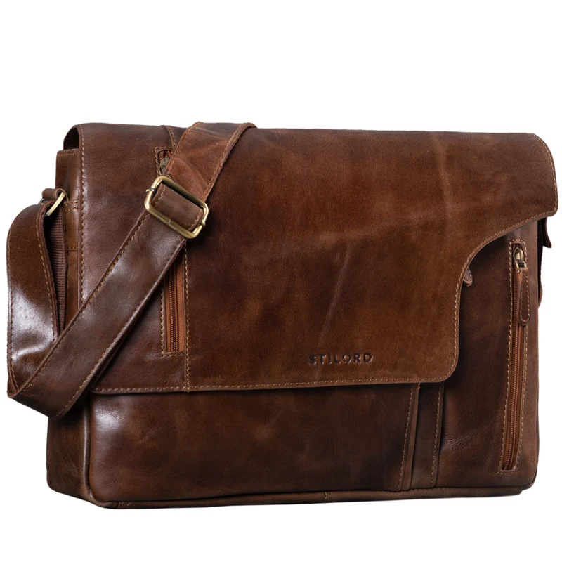 "Jake" Herren Ledertasche groß Business