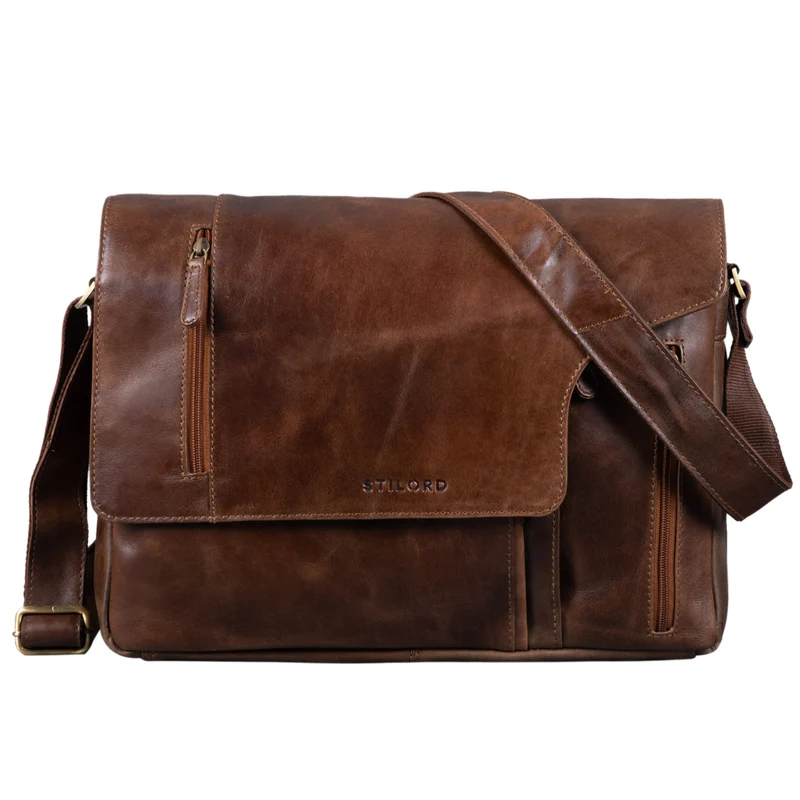 "Jake" Herren Ledertasche groß Business