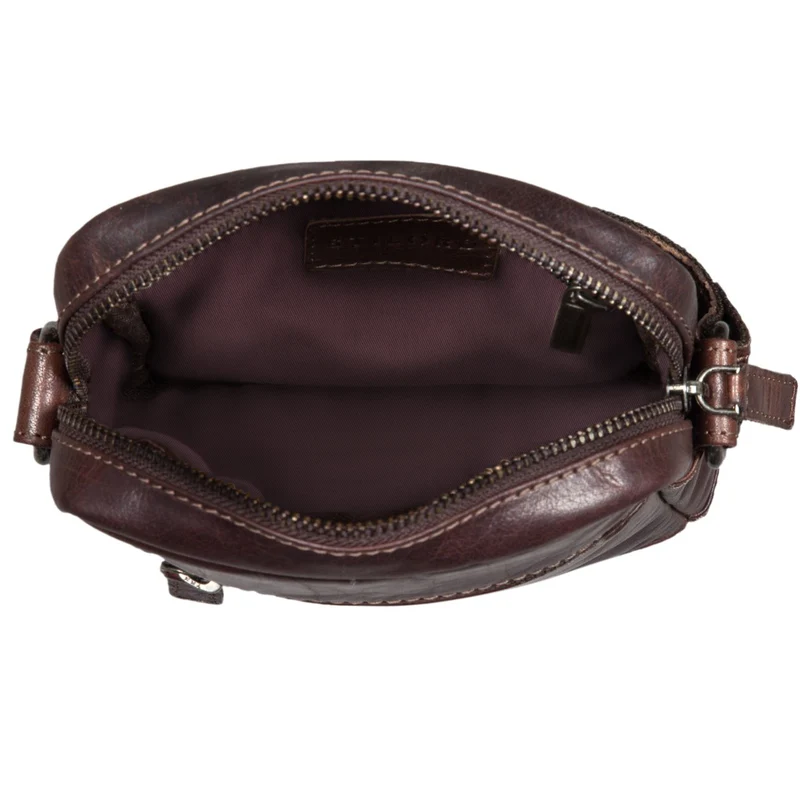 "Pepe" Vintage Schultertasche Herren Leder klein