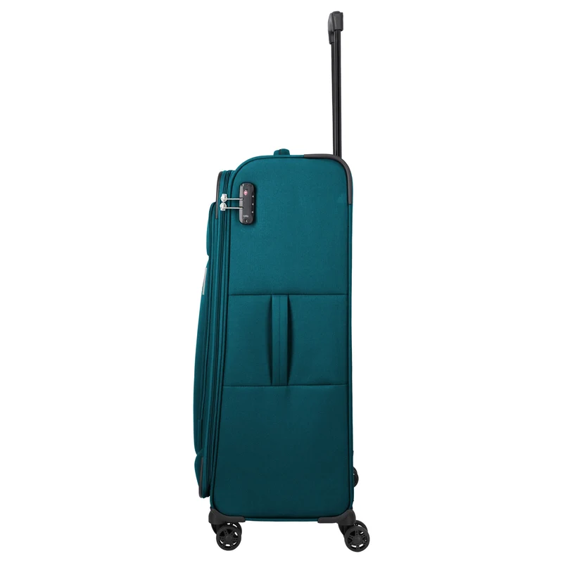 Travelite Priego - 4-Rollen-Trolley L 77 cm (petrol)