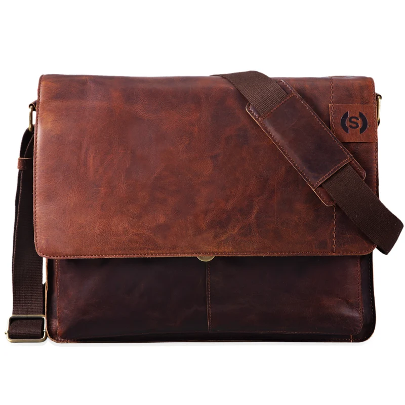 "Athos" Businesstasche Leder 15,6 Zoll
