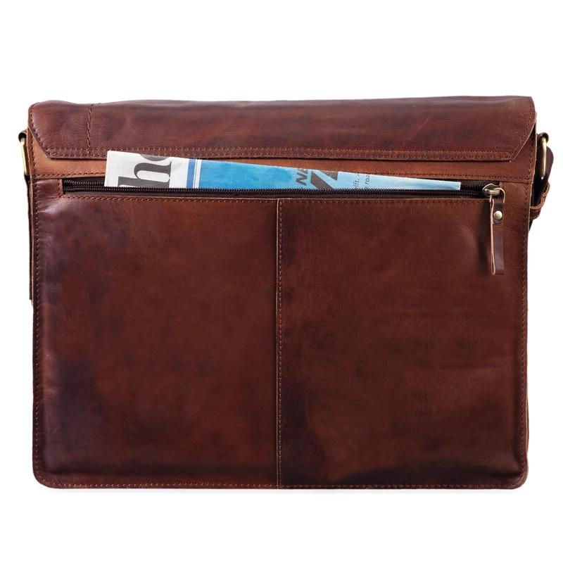 "Athos" Businesstasche Leder 15,6 Zoll