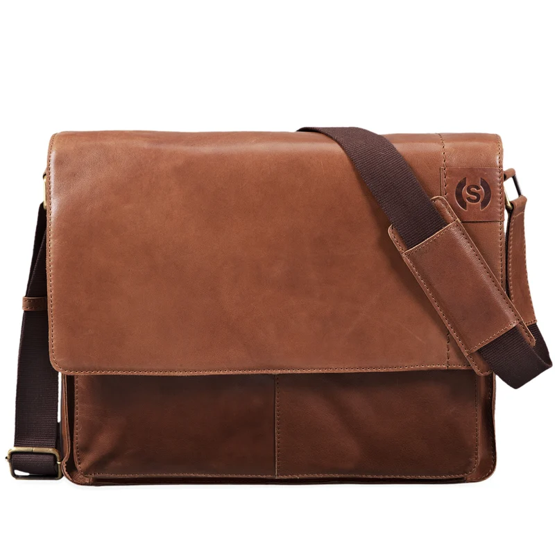 "Athos" Businesstasche Leder 15,6 Zoll