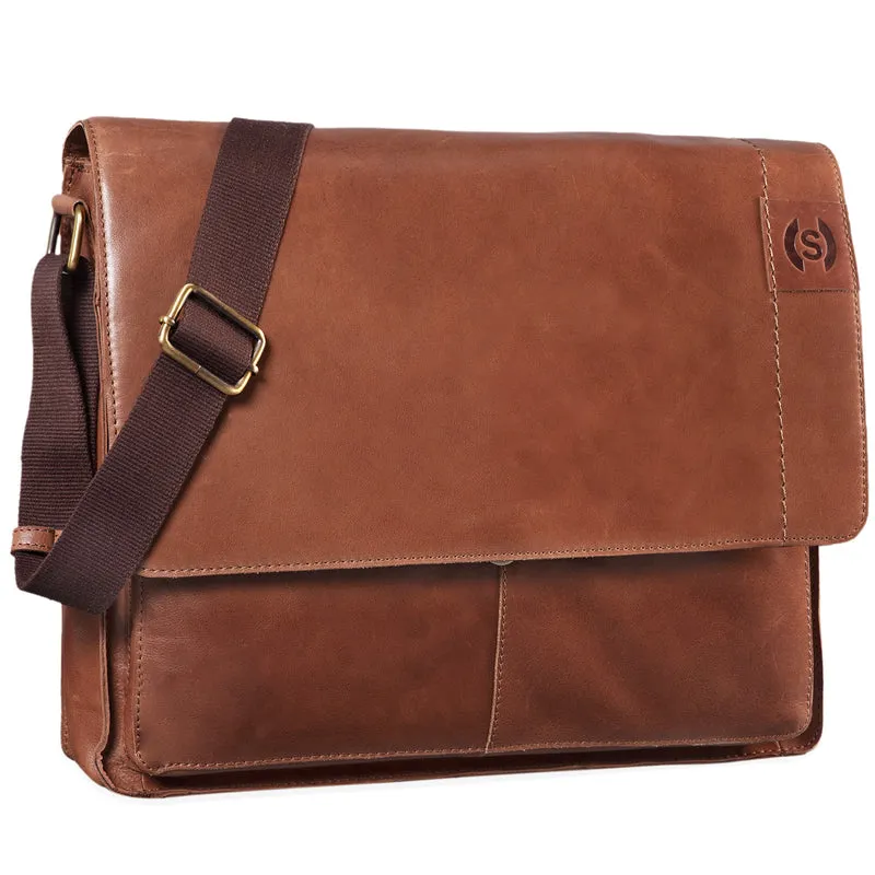 "Athos" Businesstasche Leder 15,6 Zoll
