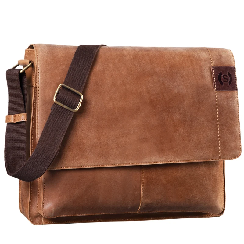 "Athos" Businesstasche Leder 15,6 Zoll