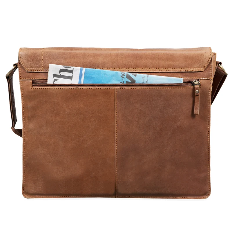 "Athos" Businesstasche Leder 15,6 Zoll