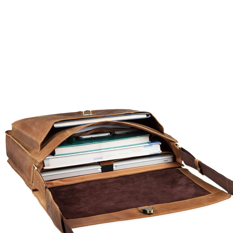 "Athos" Businesstasche Leder 15,6 Zoll