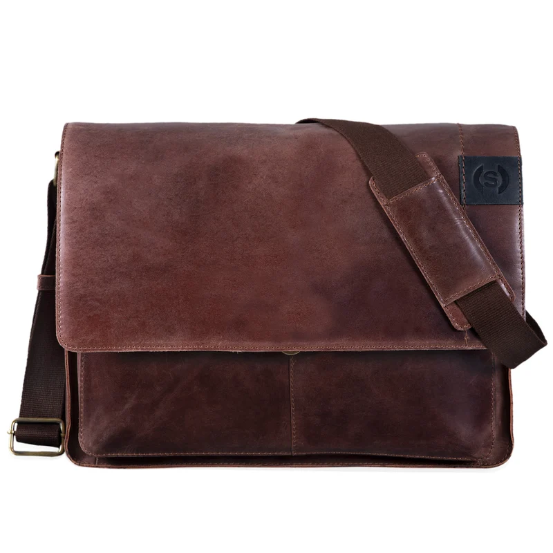 "Athos" Businesstasche Leder 15,6 Zoll