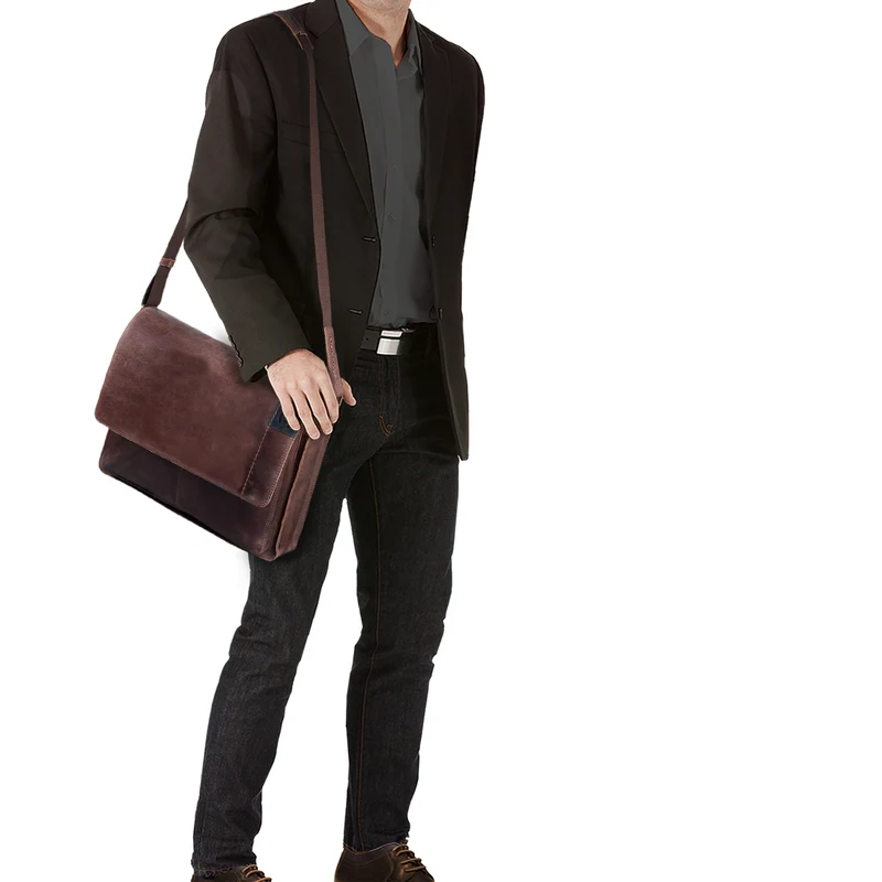 "Athos" Businesstasche Leder 15,6 Zoll