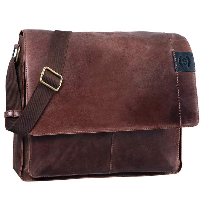 "Athos" Businesstasche Leder 15,6 Zoll