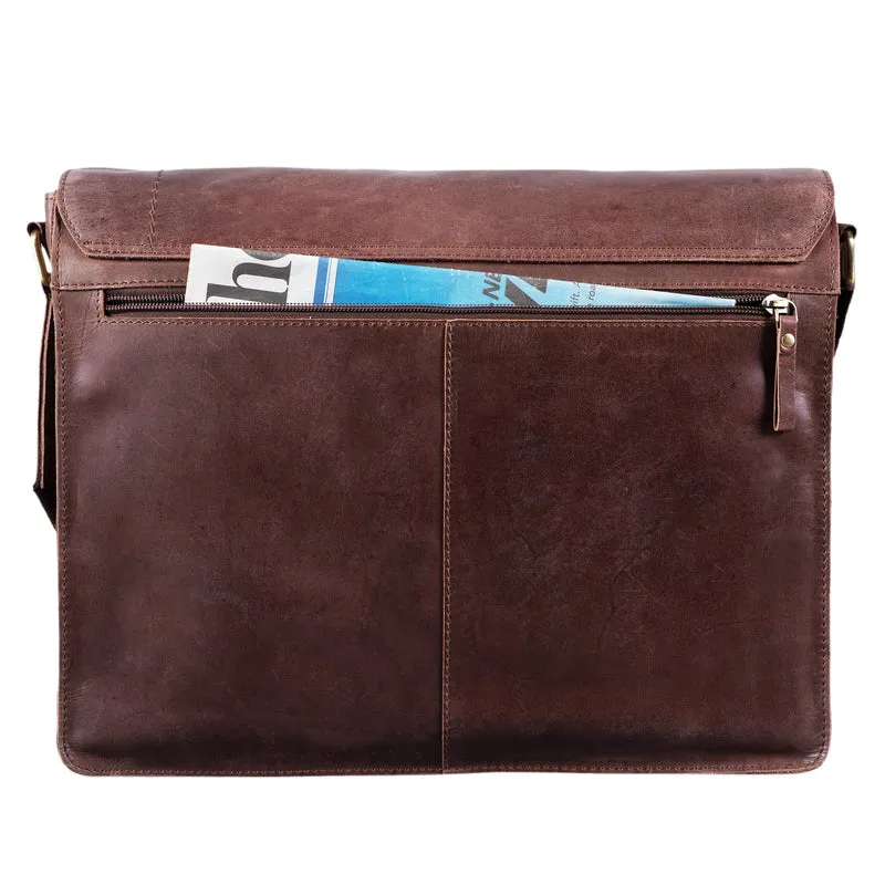 "Athos" Businesstasche Leder 15,6 Zoll