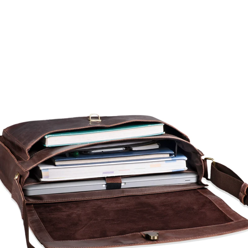 "Athos" Businesstasche Leder 15,6 Zoll