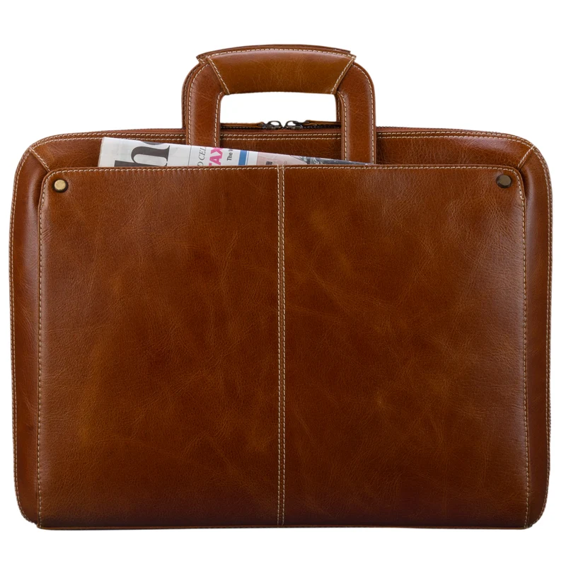 "Ludwig" Dokumententasche Leder mit Griff