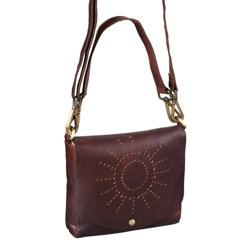 "Sonja" Damen Handtasche Leder klein Clutch