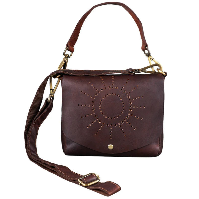"Sonja" Damen Handtasche Leder klein Clutch