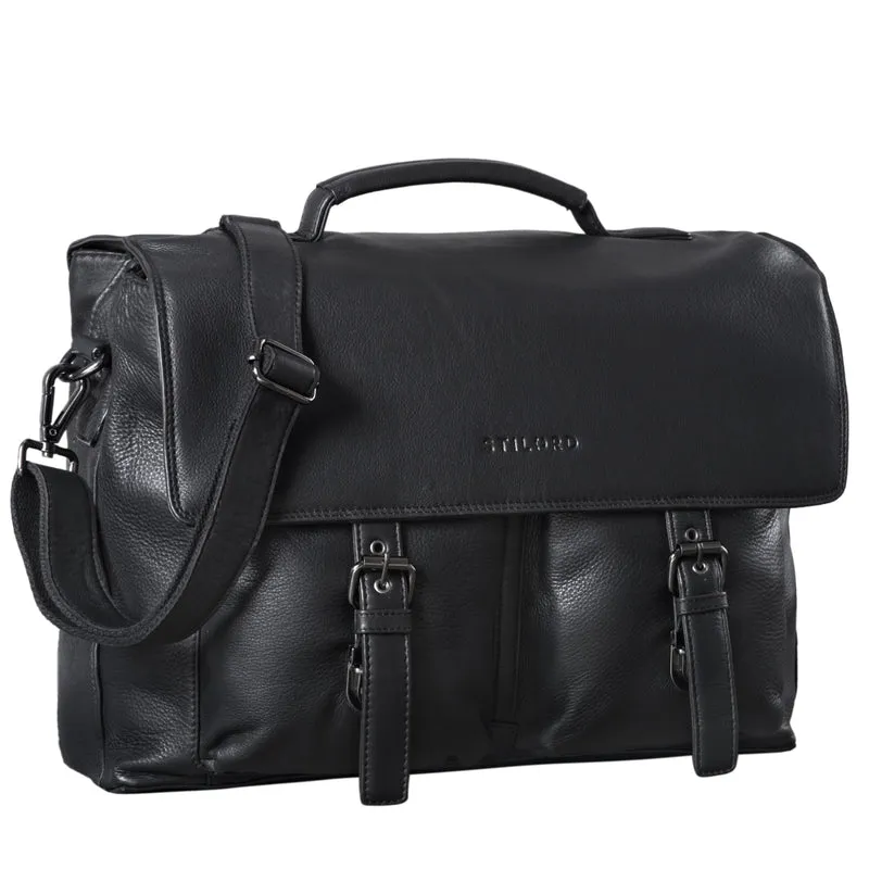 "Jeff" Aktentasche Leder 15 Zoll