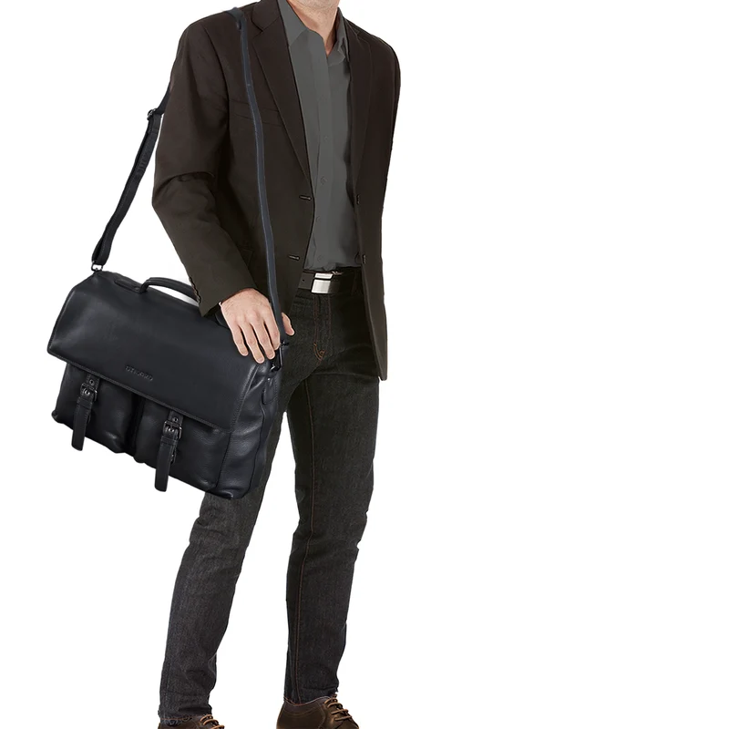 "Jeff" Aktentasche Leder 15 Zoll