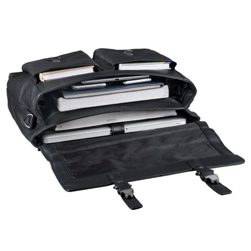 "Jeff" Aktentasche Leder 15 Zoll
