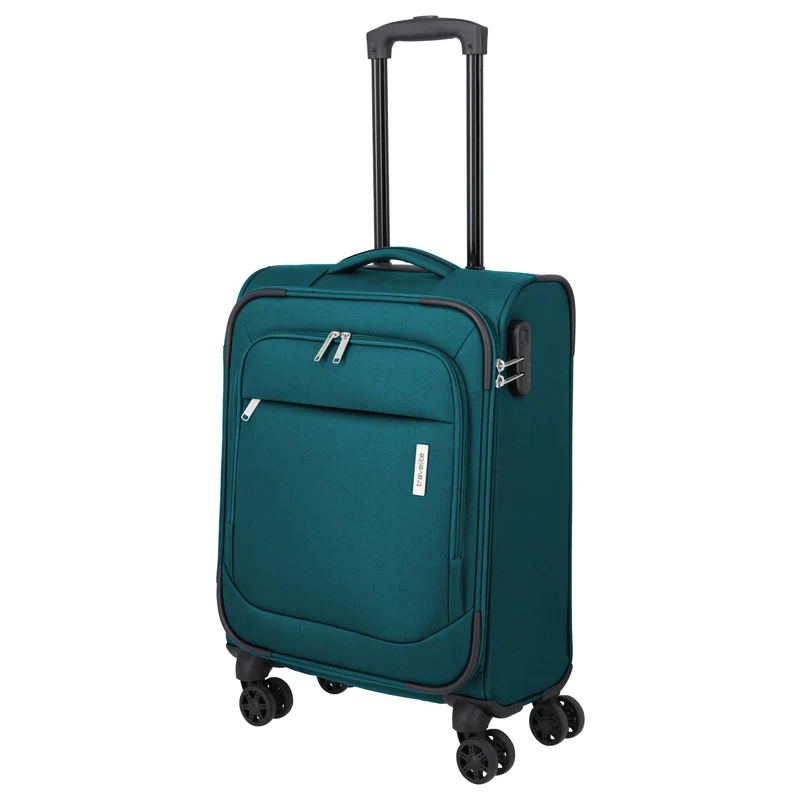 Travelite Priego - 4-Rollen-Kabinentrolley S 55 cm (petrol)