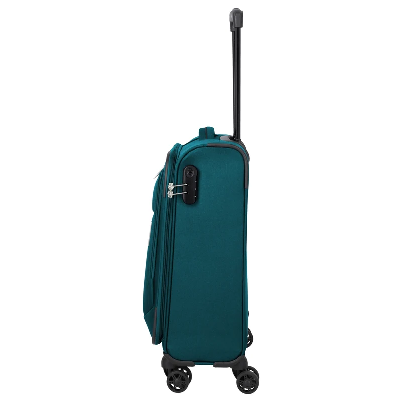 Travelite Priego - 4-Rollen-Kabinentrolley S 55 cm (petrol)