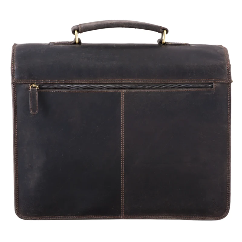 "Andro" Lehrer Aktentasche Leder Vintage