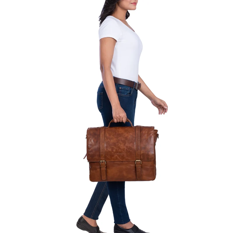 "Calvin" Businesstasche Leder Groß
