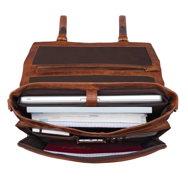 "Calvin" Businesstasche Leder Groß