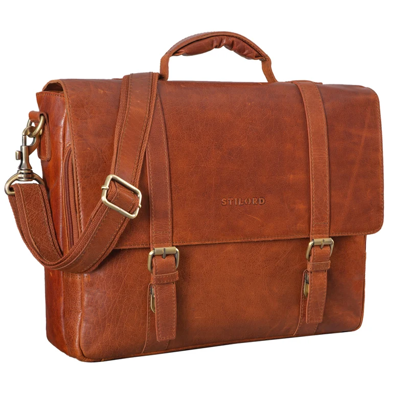 "Calvin" Businesstasche Leder Groß