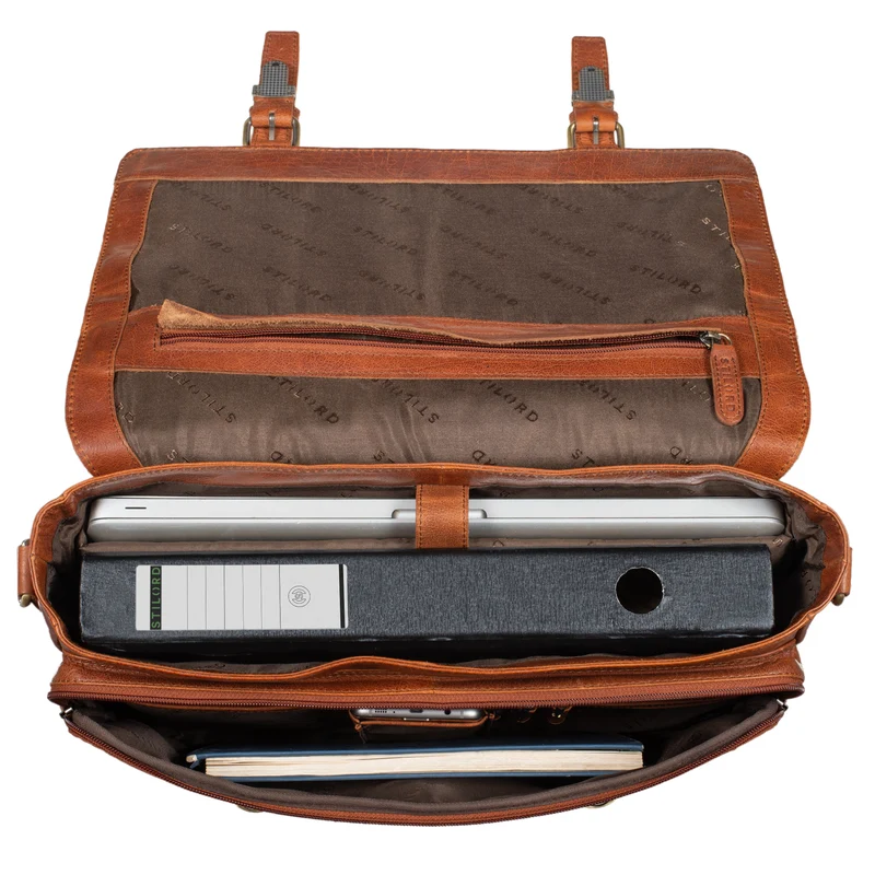 "Calvin" Businesstasche Leder Groß