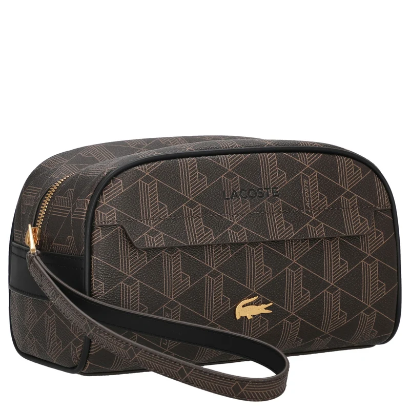 Lacoste The Blend Toilet Kit - Kulturbeutel 22 cm (mono slate black shitake)