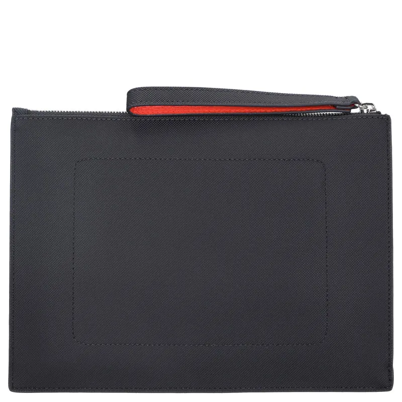 Lacoste Anna - Clutch 28 cm (marine 166 rouge 240)