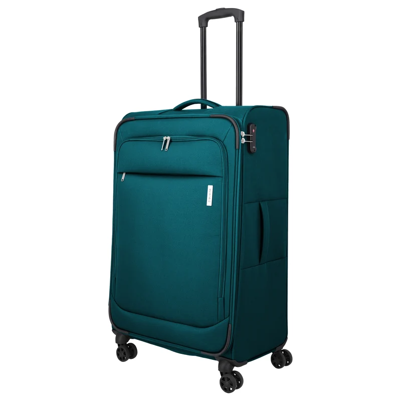 Travelite Priego - 4-Rollen-Trolley Set 3tlg. (petrol)