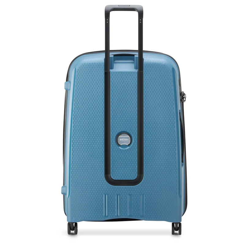 Delsey Paris Belmont Plus - 4-Rollen-Trolley 76 cm erw. (blau)