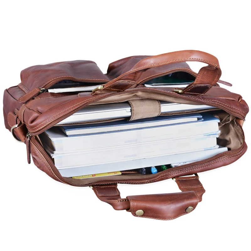 STILORD "Jesse" Business Ledertasche Unisex