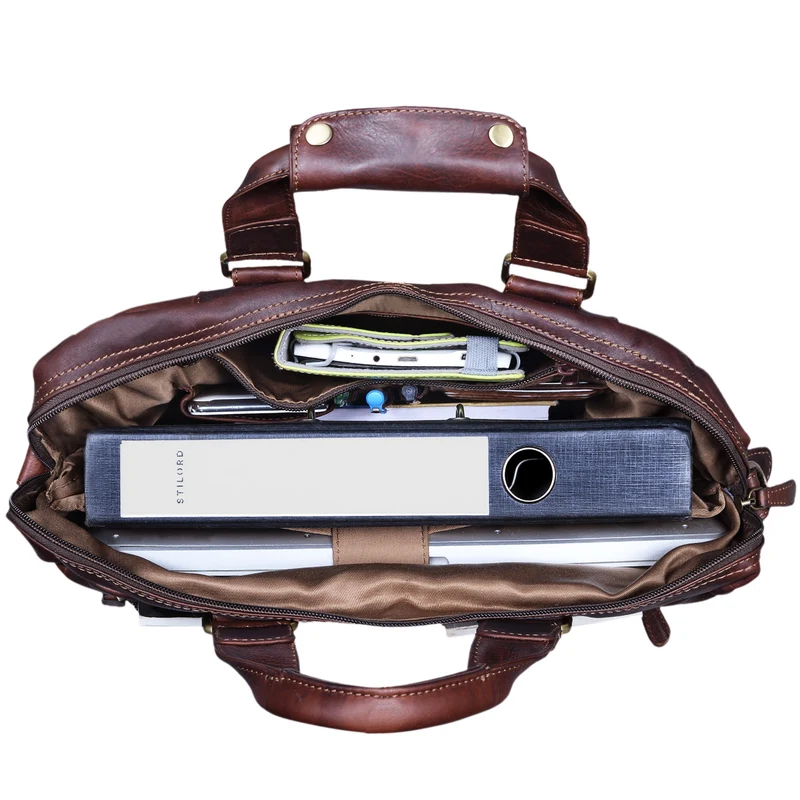STILORD "Jesse" Business Ledertasche Unisex