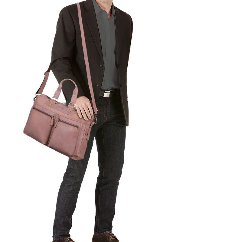 STILORD "Jesse" Business Ledertasche Unisex