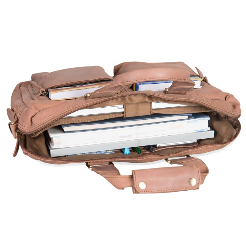 STILORD "Jesse" Business Ledertasche Unisex