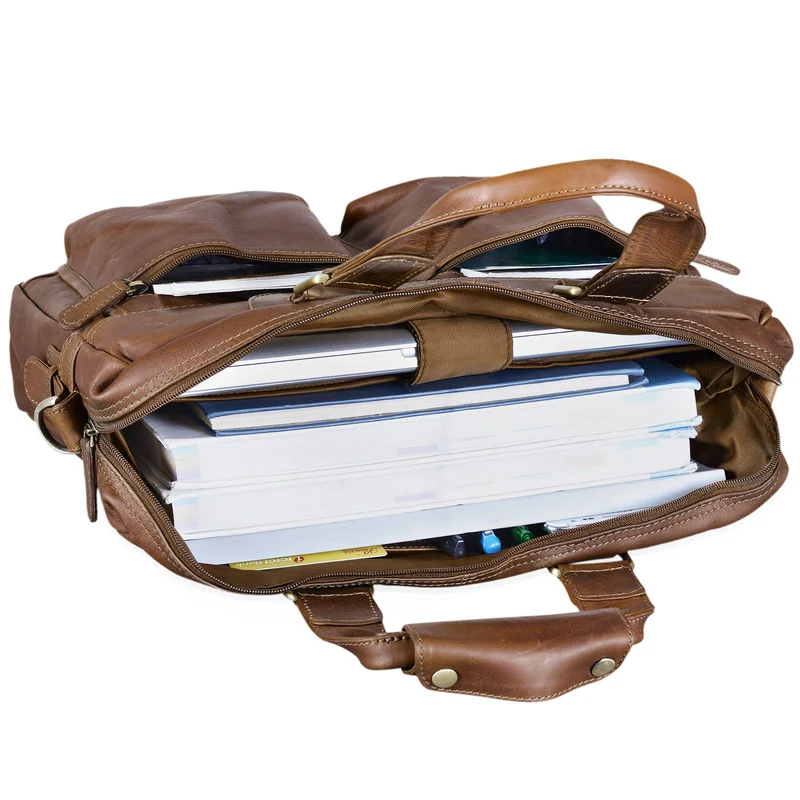 STILORD "Jesse" Business Ledertasche Unisex