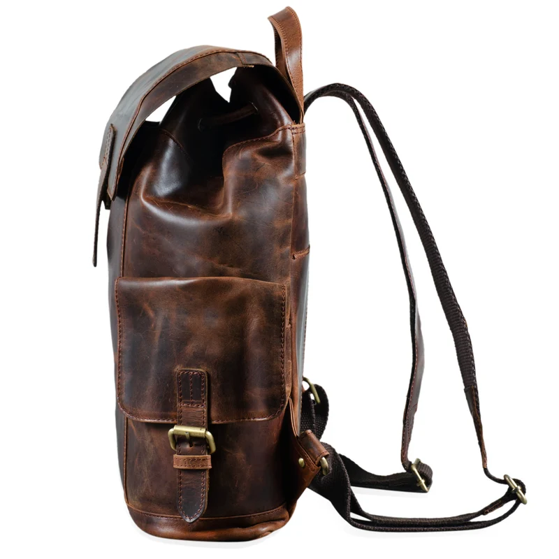 "Austin" Rucksack Laptop Leder 13.3 Zoll