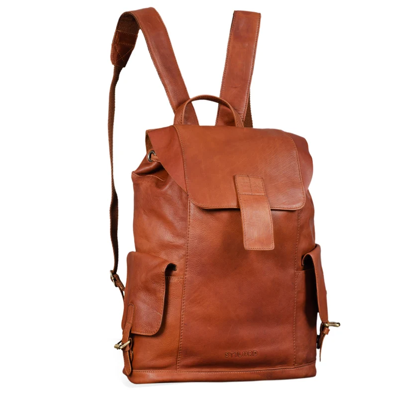 "Austin" Rucksack Laptop Leder 13.3 Zoll