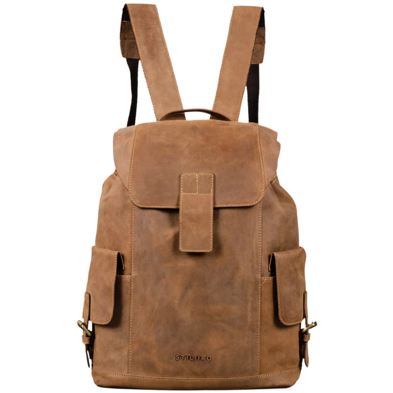 "Austin" Rucksack Laptop Leder 13.3 Zoll