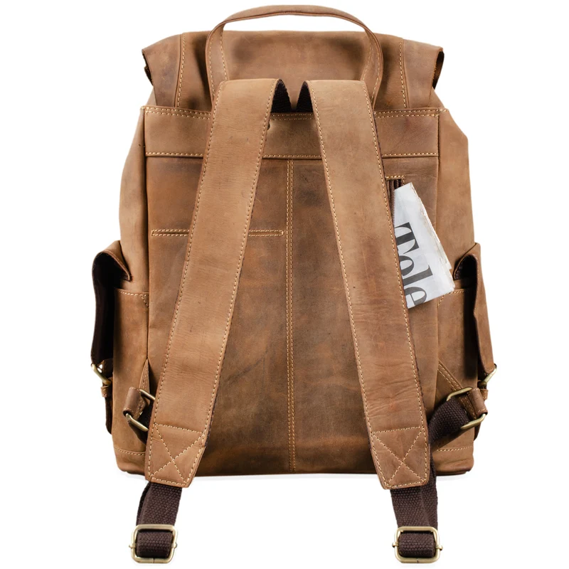 "Austin" Rucksack Laptop Leder 13.3 Zoll