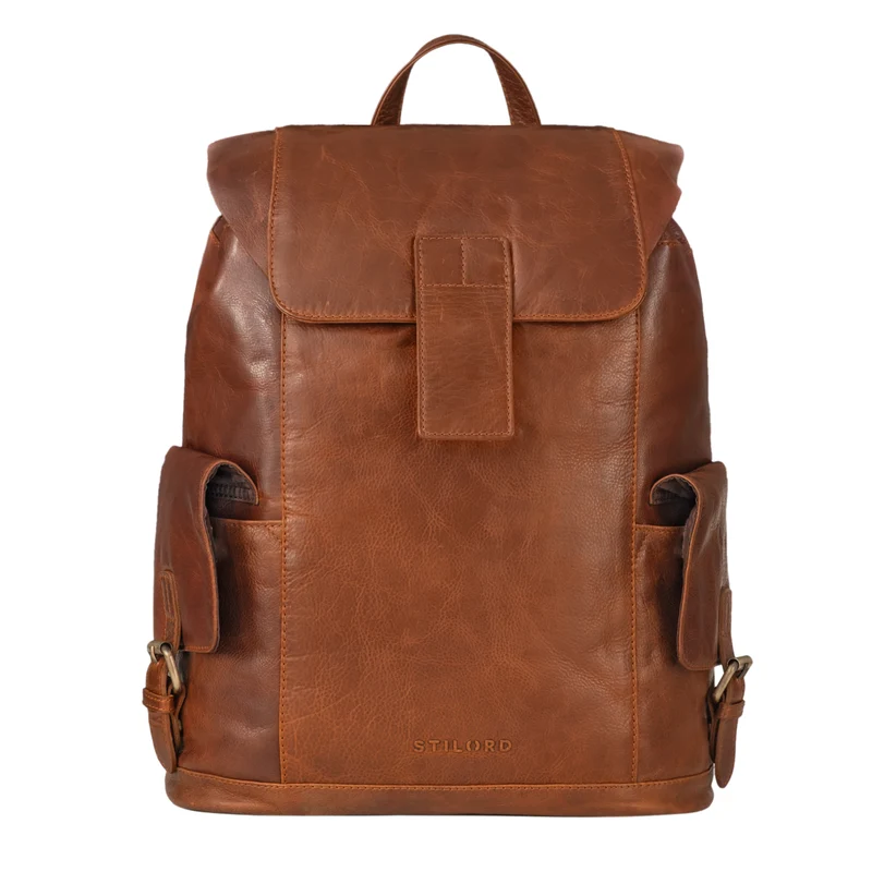 "Austin" Rucksack Laptop Leder 13.3 Zoll